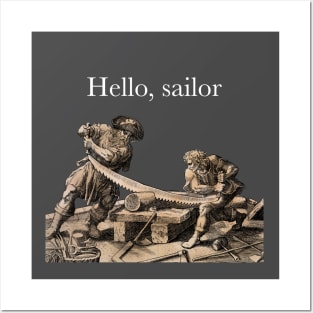 Hello Sailor Posters and Art